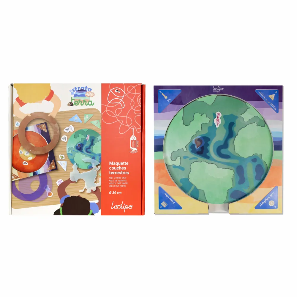 Children's games - MY TERRESTRIAL DIAPERS MODEL - STRATA TERRA - LOOLIPO