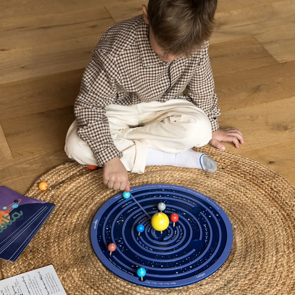 Children's games - MY SOLAR SYSTEM TRAY - ASTRO ORBITA - LOOLIPO