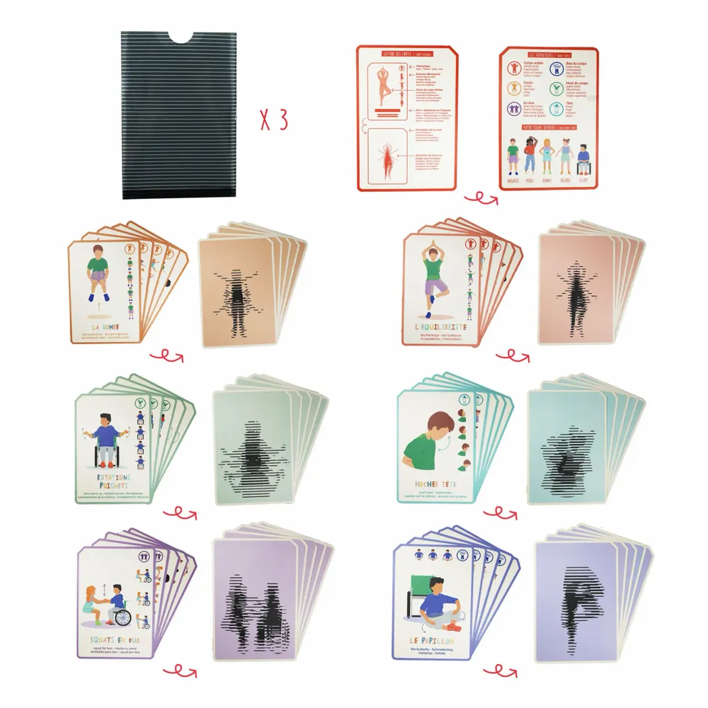 Children's games - MY CARDS IN MOTION - LOOLIPO