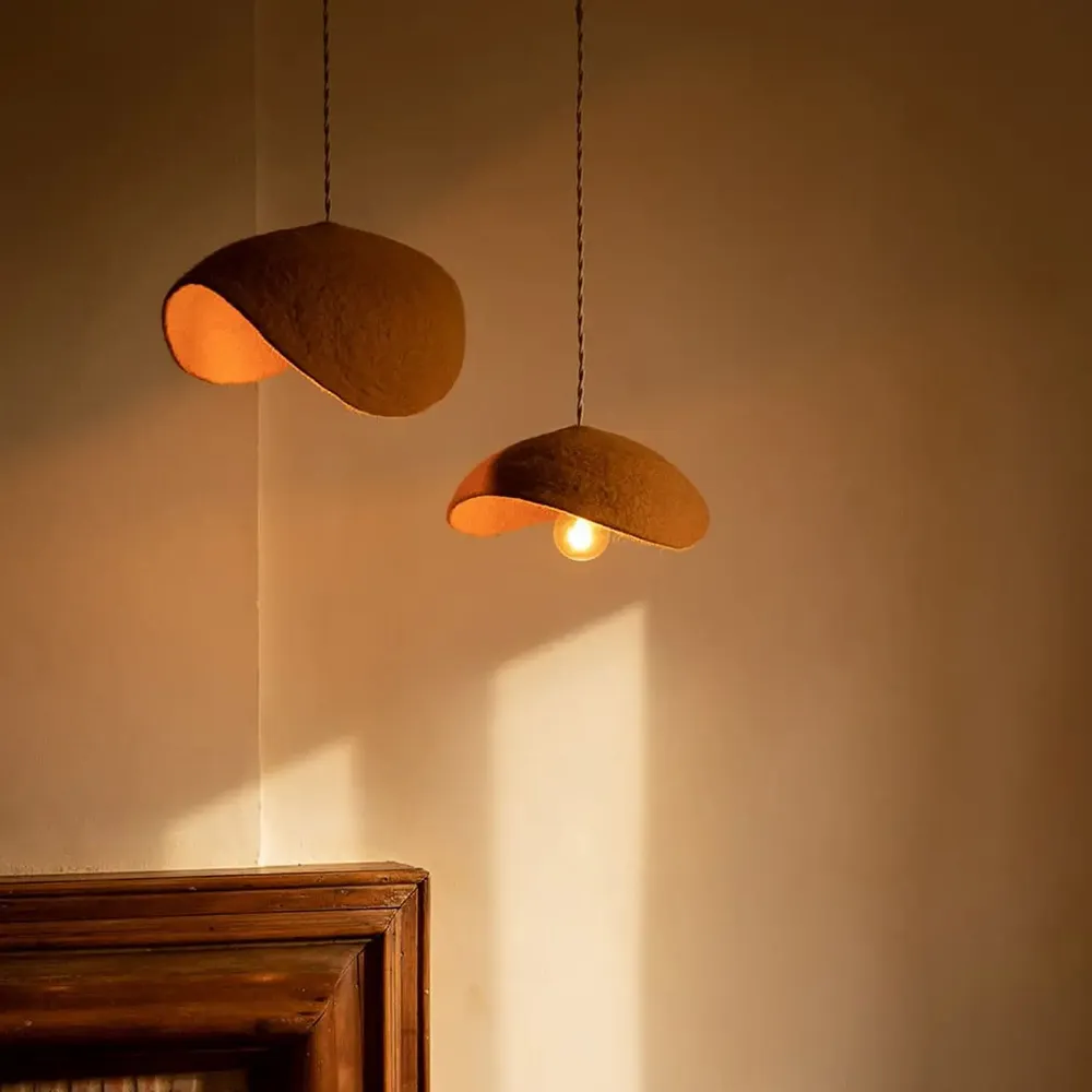 Blinds - HANDMADE FELTED LAMPSHADES - MUSKHANE