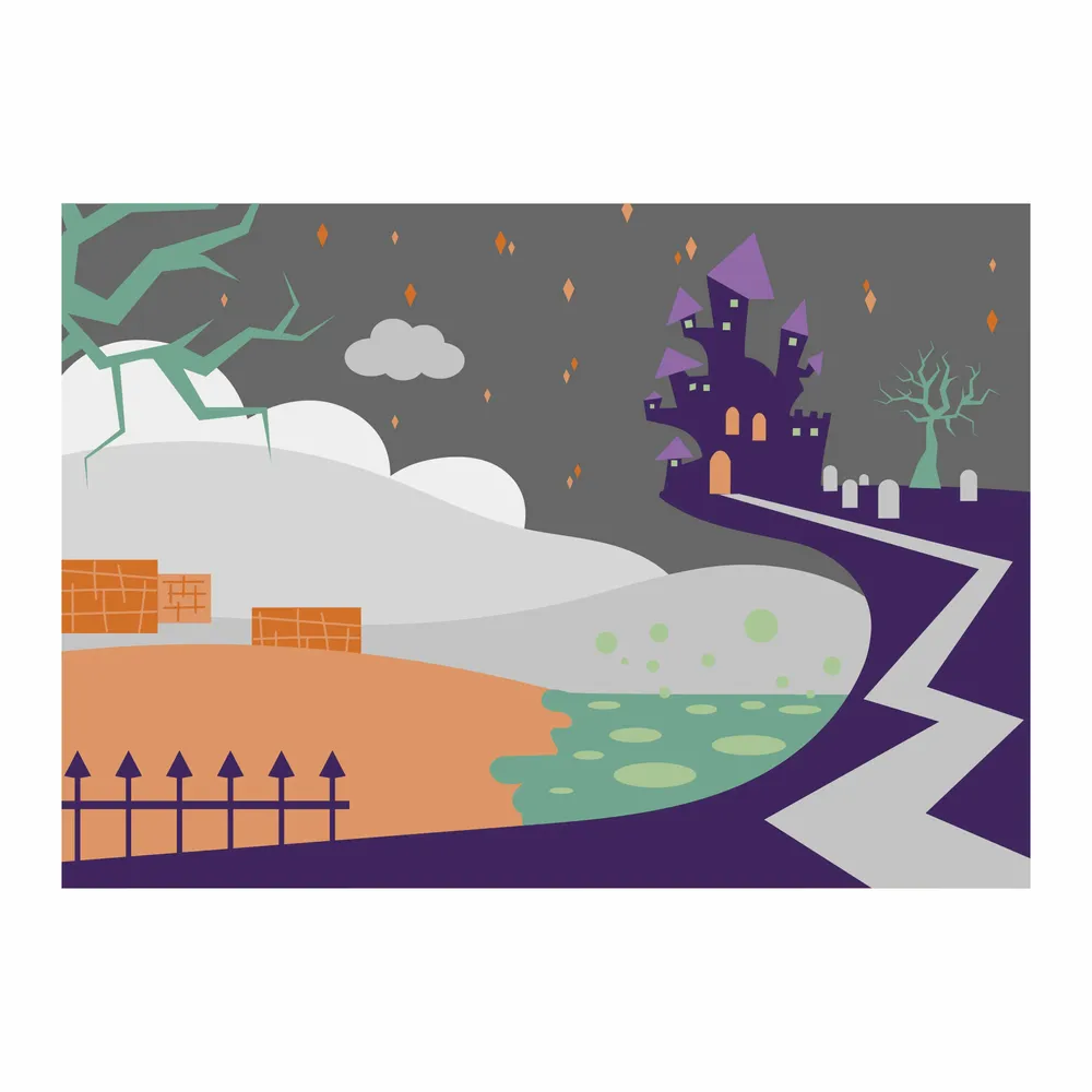 Children's arts and crafts - PAPER STICKERS - HALLOWEEN - LOOLIPO