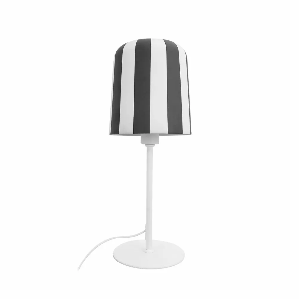Desk lamps - Gry Table Lamp - Grey Stripes - DYBERG LARSEN