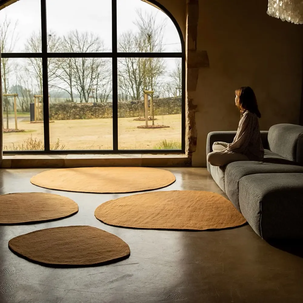 Tapis - TAPIS ARTISANAUX EN FEUTRE - MUSKHANE