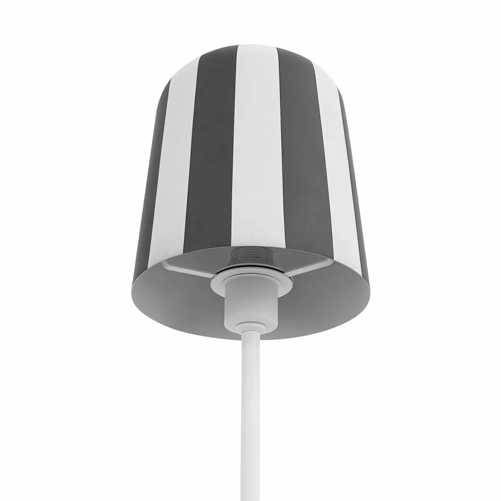 Desk lamps - Gry Table Lamp - Grey Stripes - DYBERG LARSEN
