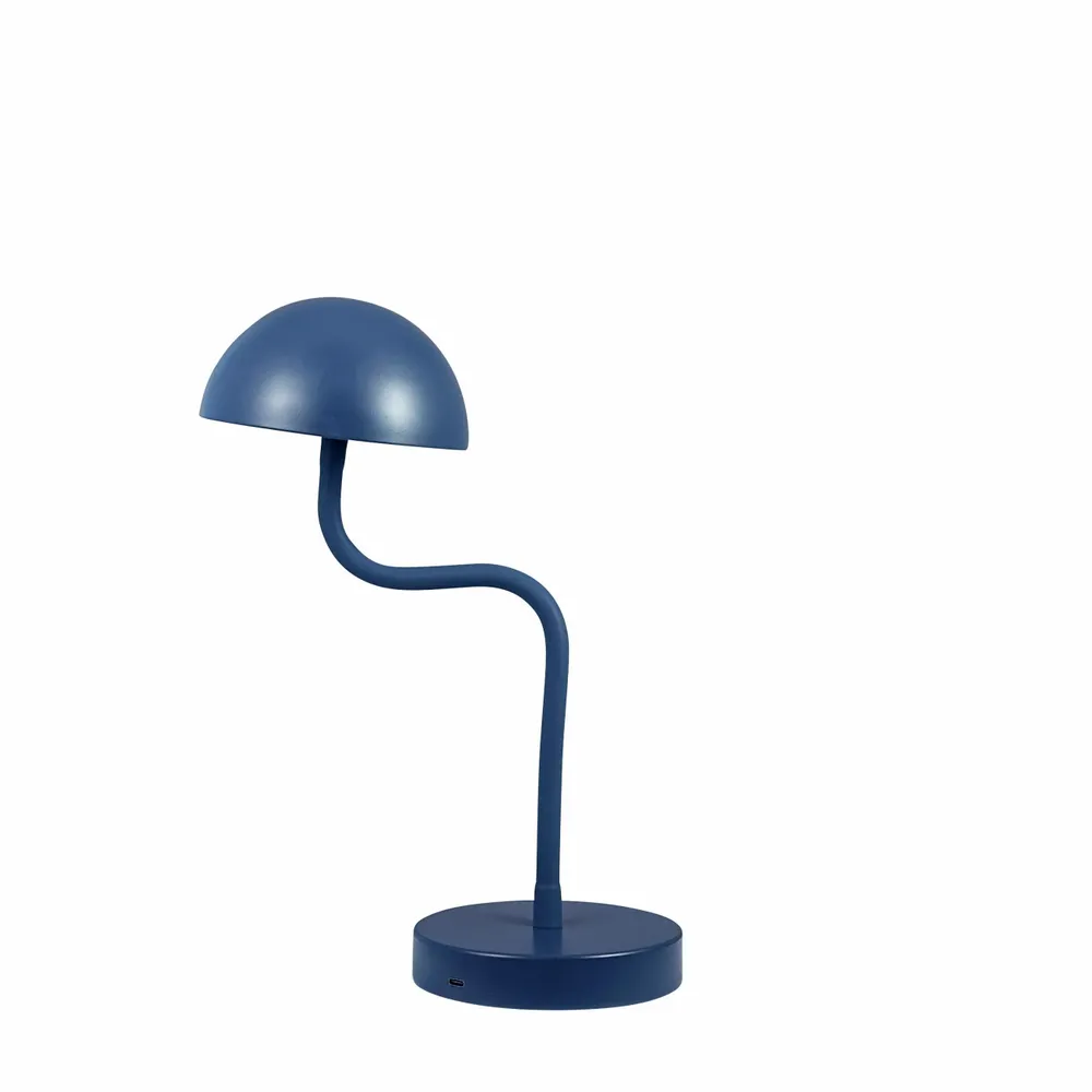 Lampes à poser - Lampe de table Fonzy LED bleu indigo - DYBERG LARSEN