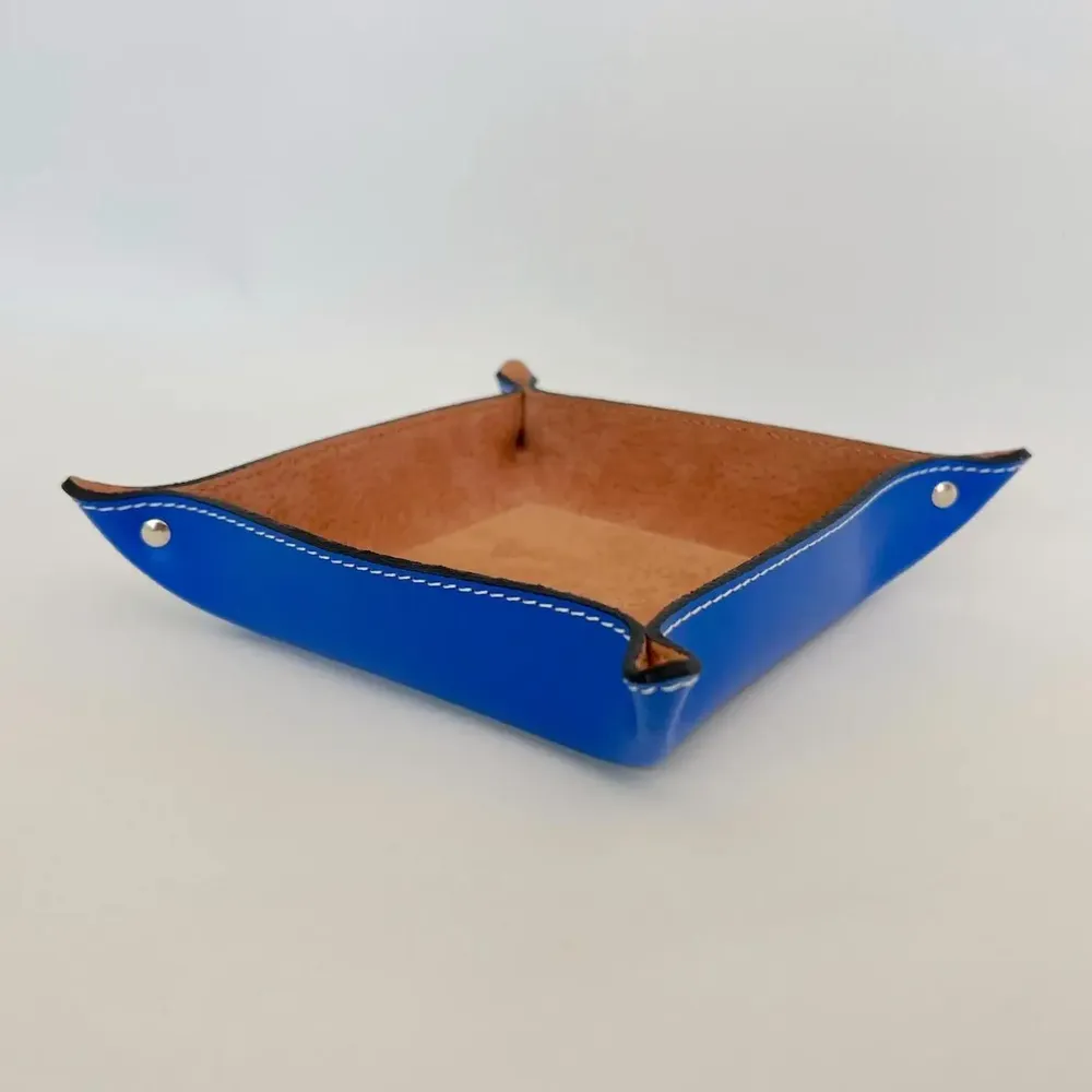 Objets de décoration - Vide poche Baratier en cuir véritable - MIDIPY