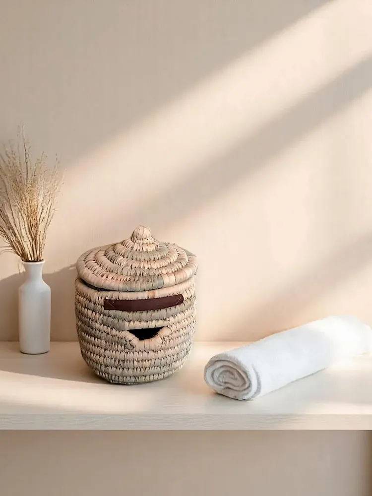 Boîtes de rangement  - Ensemble de 3 Paniers rond - MAISON ZOE