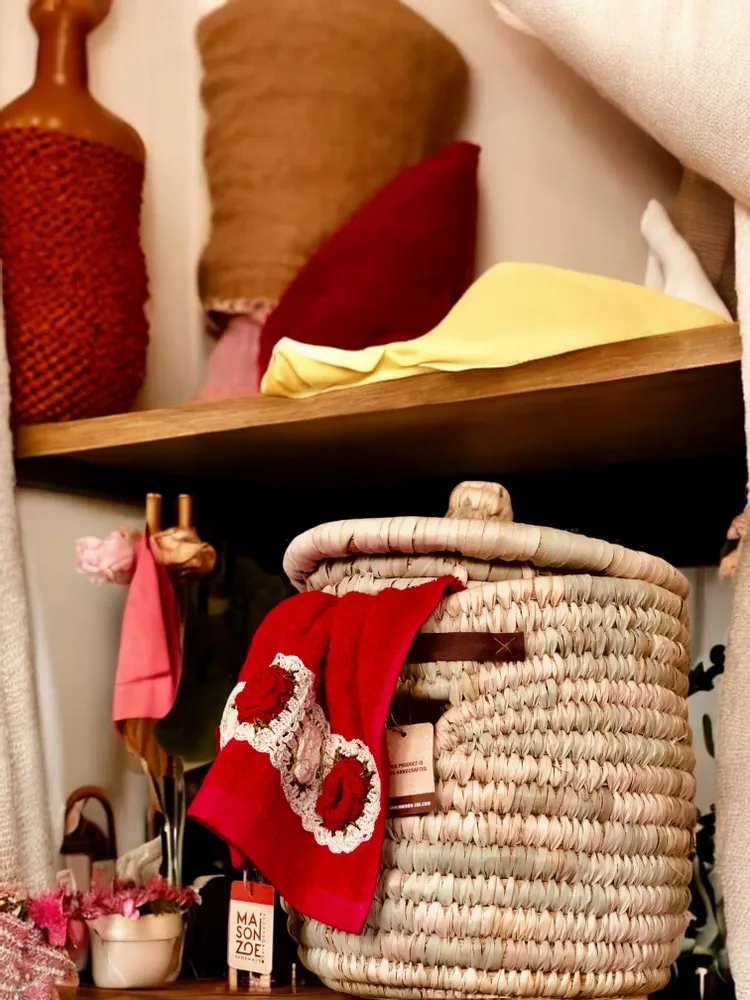 Boîtes de rangement  - Ensemble de 3 Paniers rond - MAISON ZOE