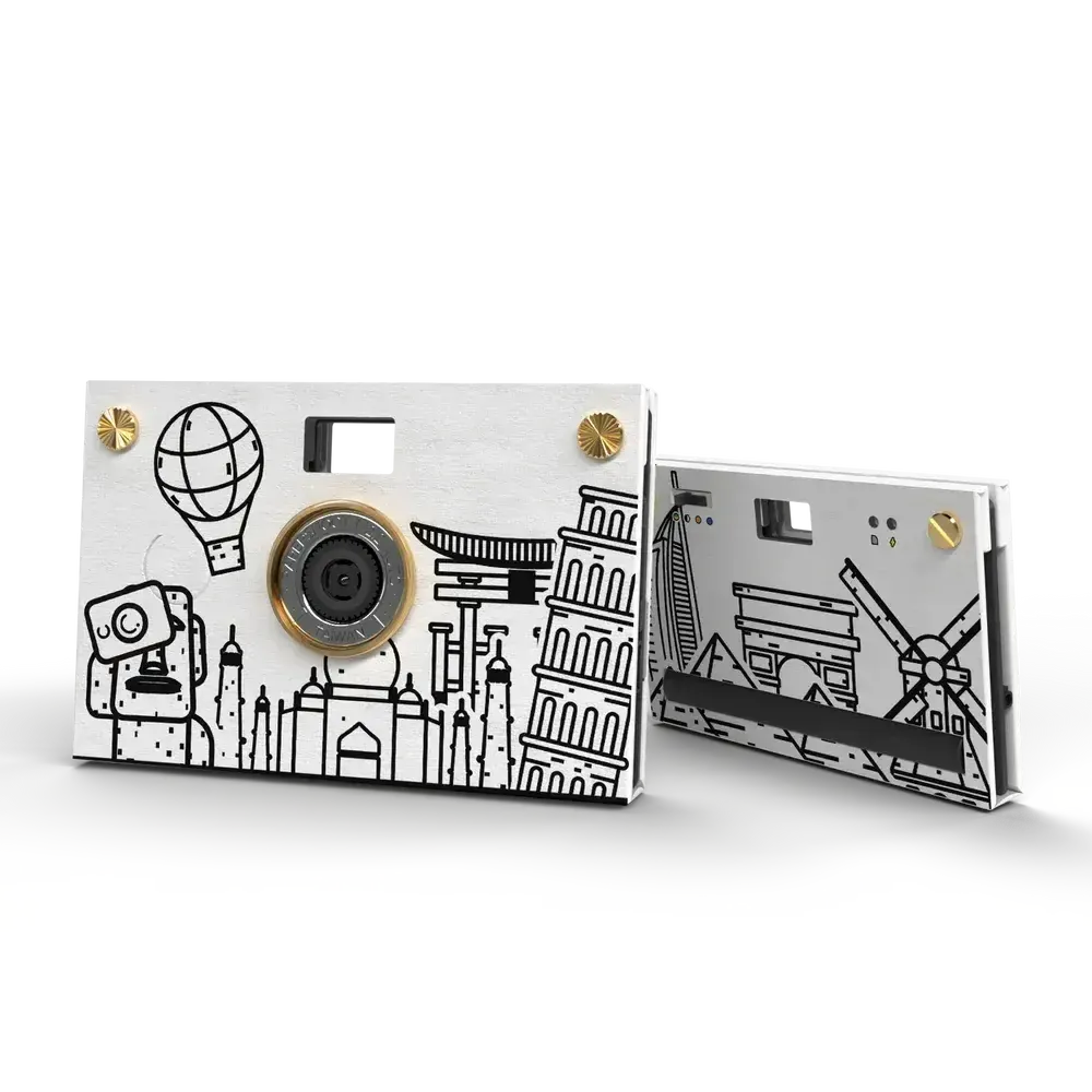 Outdoor decorative accessories - Camera Set (Case Included) - PAPER SHOOT