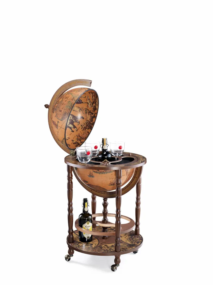 Restaurant trolleys - Zoffoli Bar Globe Minerva d.40cm - ZOFFOLI MAPPAMONDI
