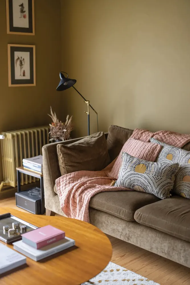 Bed linens - Swami Bed Throw Argile 180 X 260 - MAISON VIVARAISE - SDE VIVARAISE WINKLER