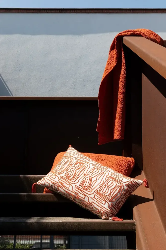 Linge de lit - Jeté Tana Rooibos 240 x 260 - MAISON VIVARAISE - SDE VIVARAISE WINKLER