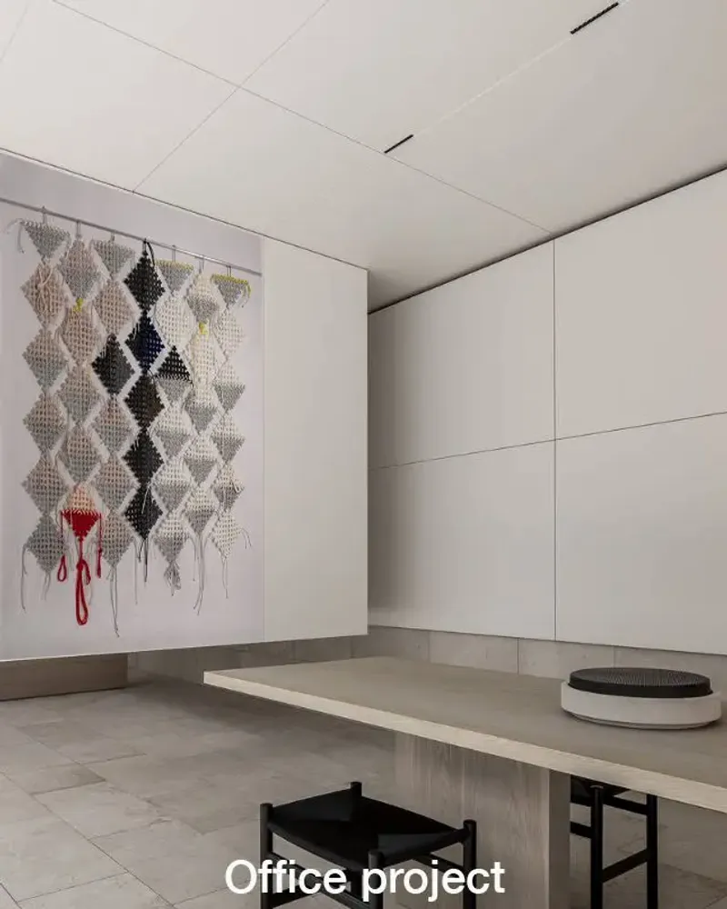 Outdoor blinds - Wall hanging • Openwork THE KNOT • Outdoors Indoors • Textile cords - SARAH ALOISI PARIS