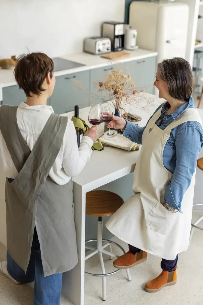 Dish towels - Recycled tea towel Isae Badiane 50 X 70 - MAISON VIVARAISE - SDE VIVARAISE WINKLER