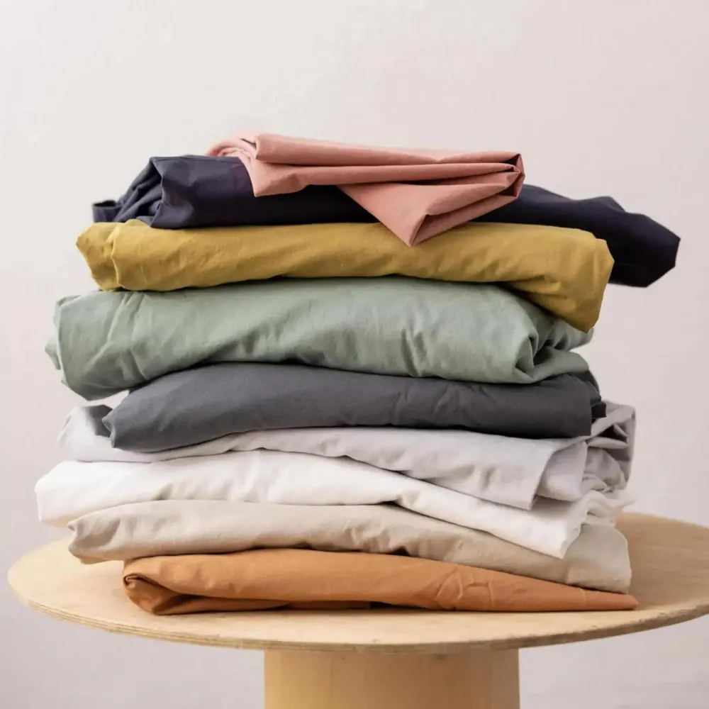 Linge de lit - Drap plat Calita Blanc 240 x 300 - MAISON VIVARAISE - SDE VIVARAISE WINKLER