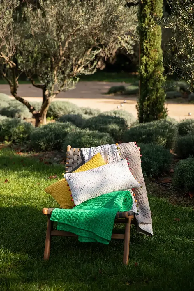 Cushions - Gastounet Cushion Multico 30 X 50 - MAISON VIVARAISE - SDE VIVARAISE WINKLER