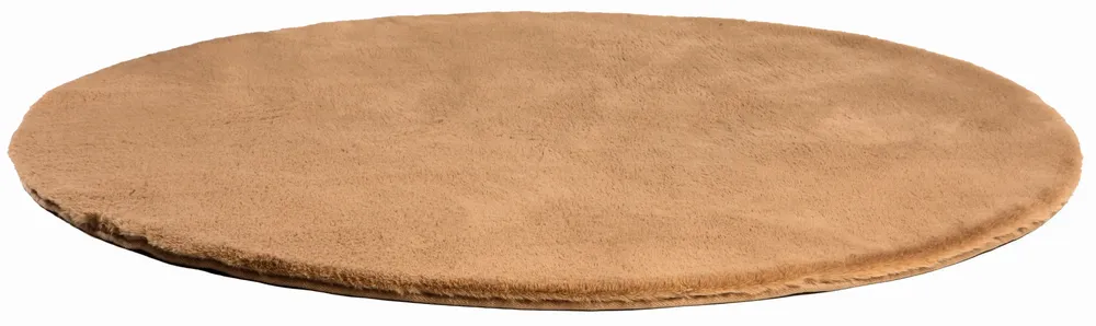 Tapis - Tapis Eddy Camel diamètre 160 cm - MAISON VIVARAISE - SDE VIVARAISE WINKLER