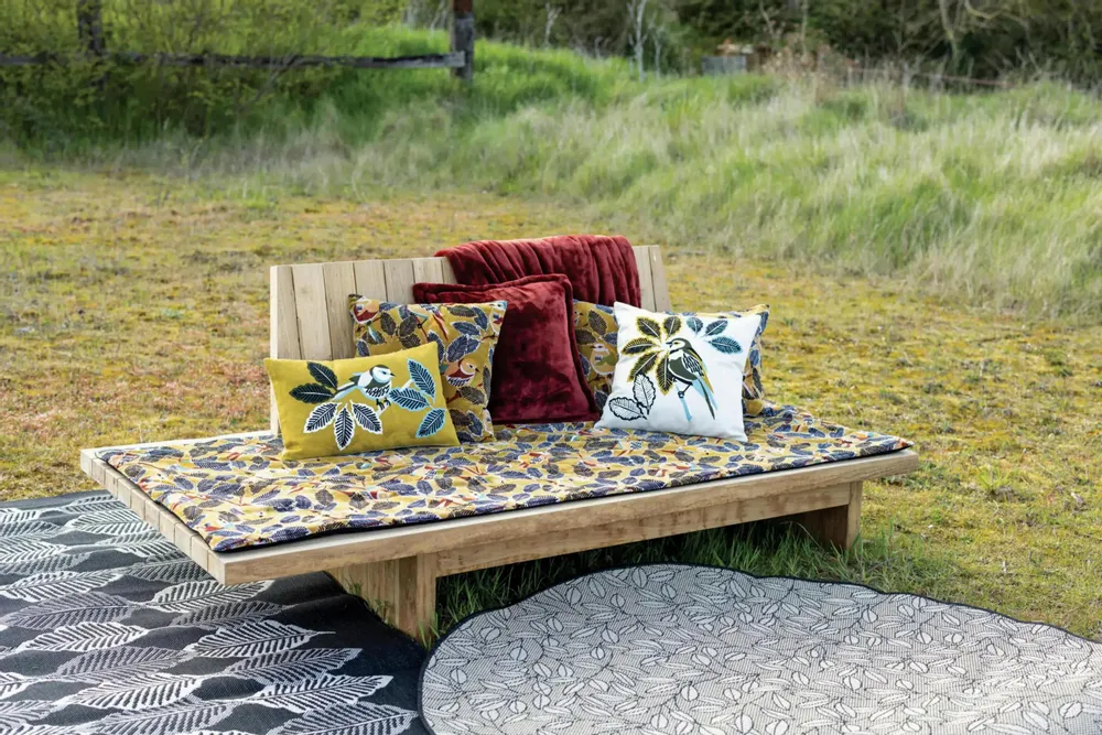 Plaids - Plaid Tender Géranium 150 x 200 - MAISON VIVARAISE - SDE VIVARAISE WINKLER