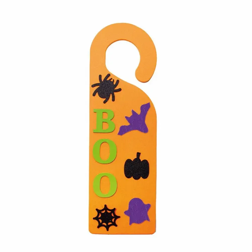 Loisirs créatifs pour enfant - Gommettes en feutrine pailletée - Halloween - LOOLIPO