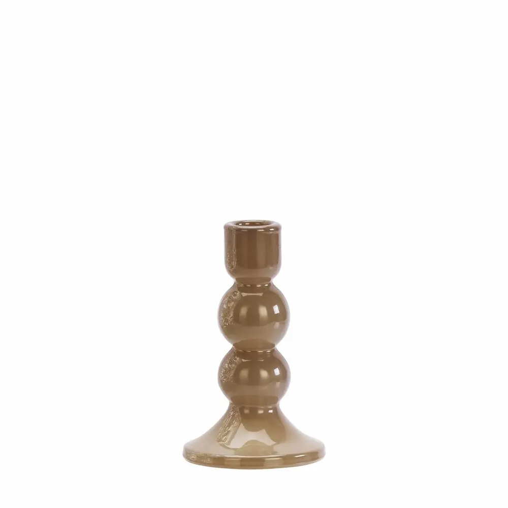 Candlesticks and candle holders - Glass Candle Holder - MADAM STOLTZ