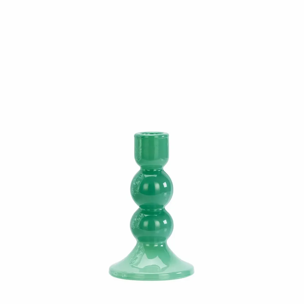 Candlesticks and candle holders - Glass Candle Holder - MADAM STOLTZ