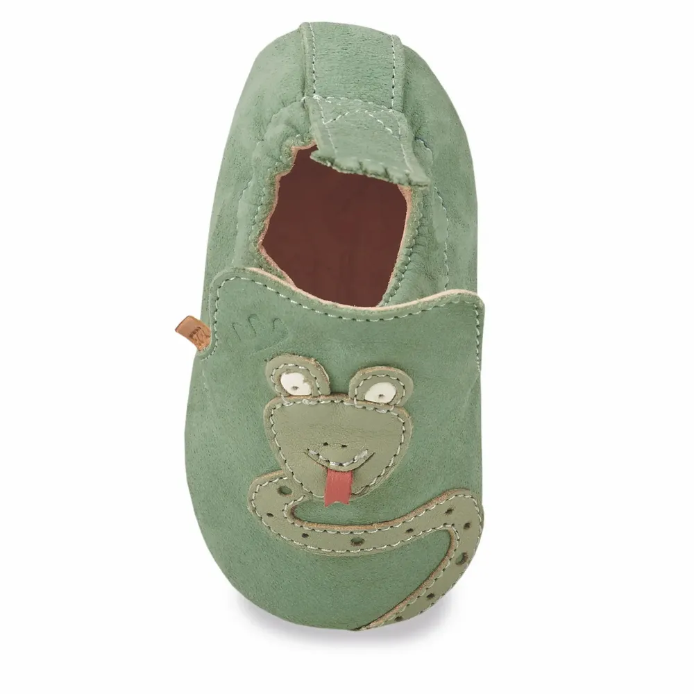Children's slippers and shoes - Blublu relief leather slippers ♡ - EASY PEASY