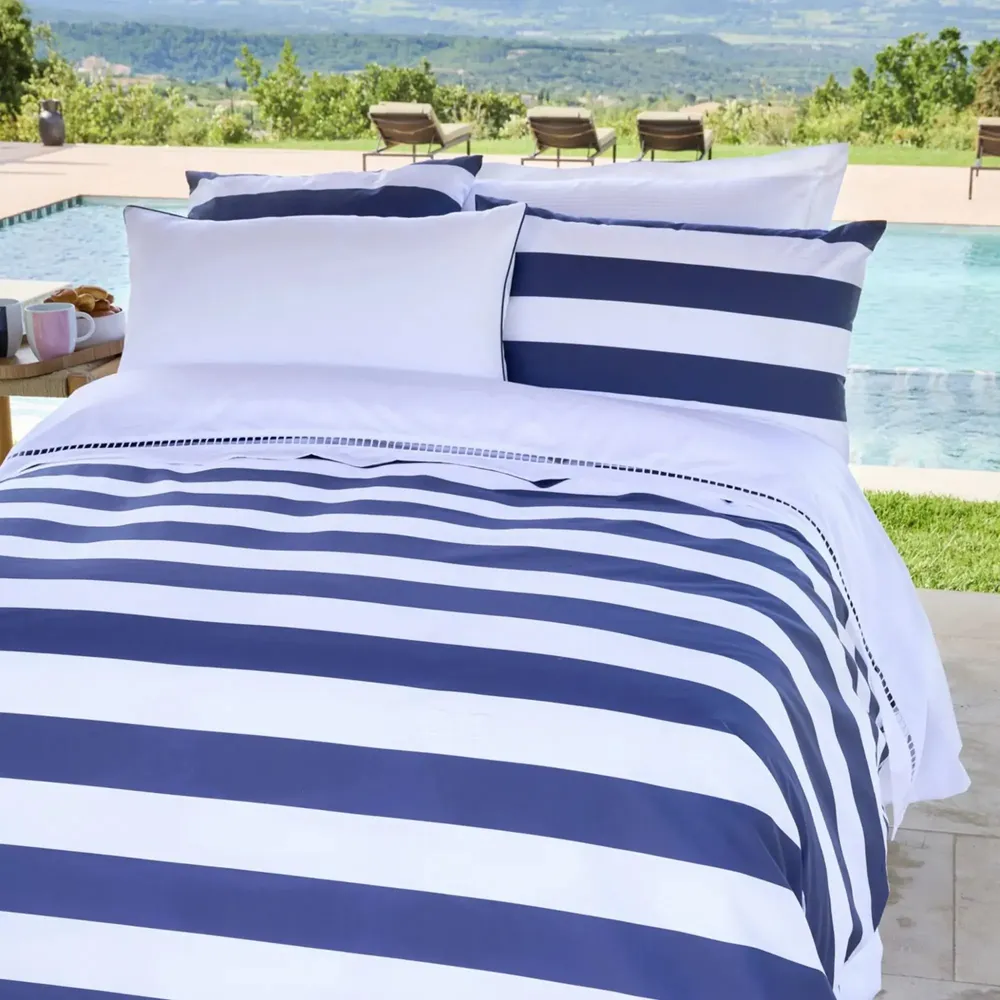 Bed linens - Stripe comforter cover - EDEN PARK BY AMALIA HOME COLLECTION