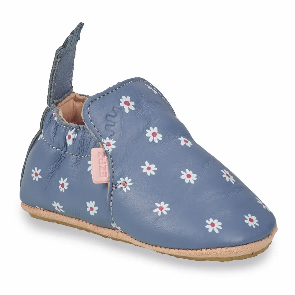 Chaussons et chaussures enfant - Chaussons en cuir Blublu imprimé ♡ - EASY PEASY