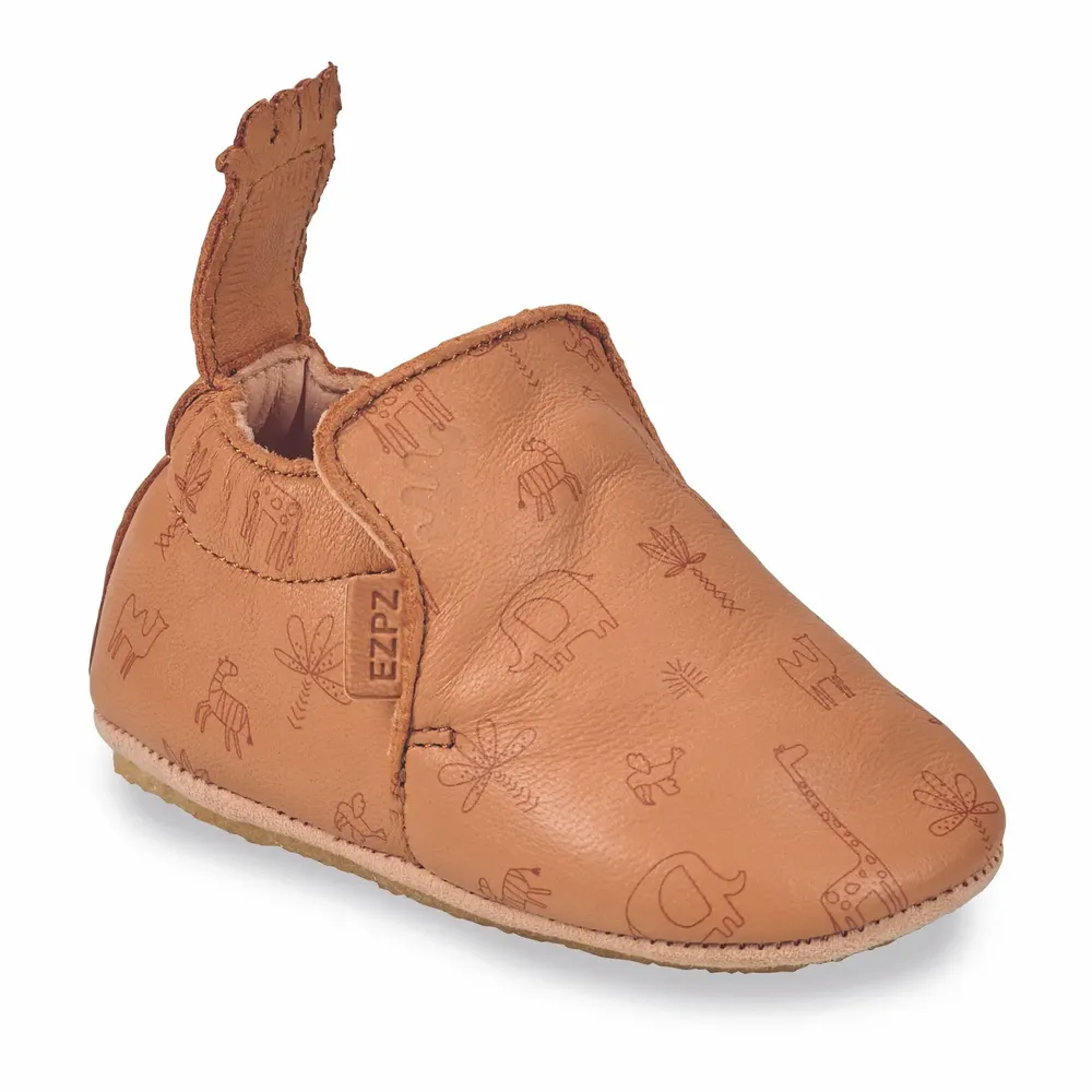 Chaussons et chaussures enfant - Chaussons en cuir Blublu imprimé ♡ - EASY PEASY