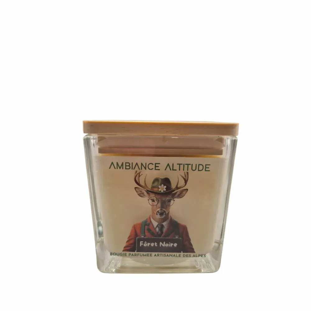 Decorative objects - BLACK FOREST Scented Natural Candle - AMBIANCE ALTITUDE