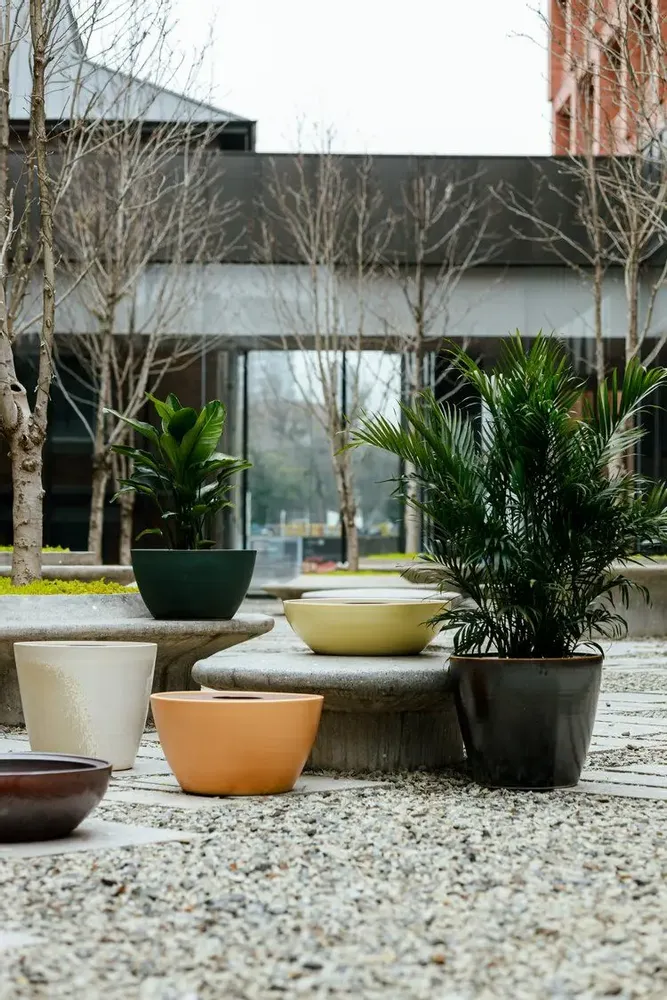 Flower pots - Disc Planters - WL CERAMICS