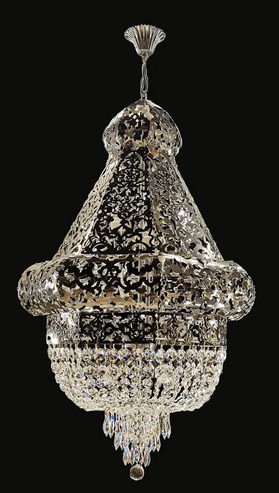 Hanging lights - Arabesque Style Chandelier - CRISTALUX LIGHTING DESIGN