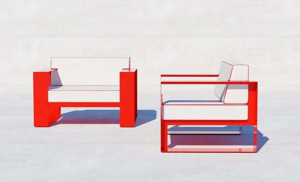 Lawn sofas - Outdoor Sofa - PAF FACTORY