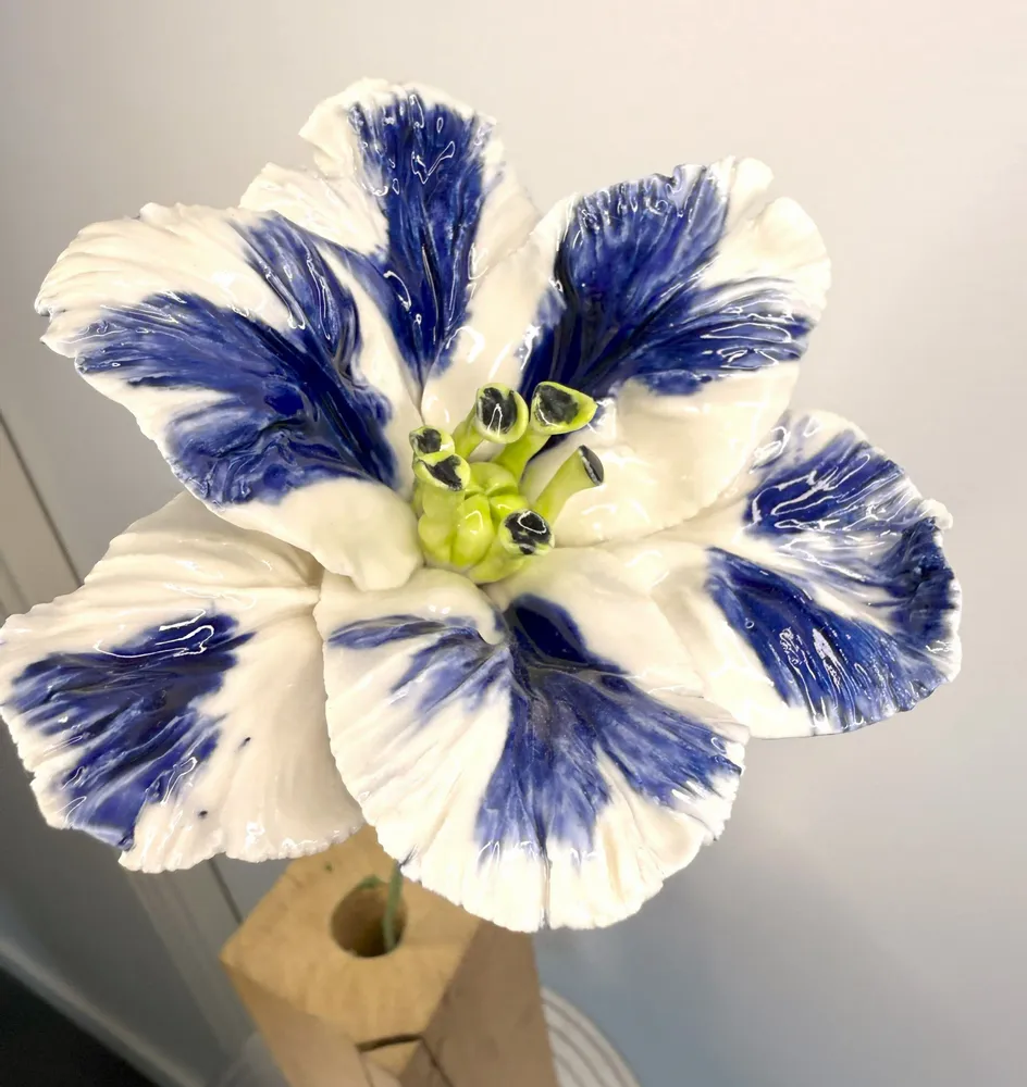 Ceramic - Parrot Tulip - FLEURIR L AVENIR