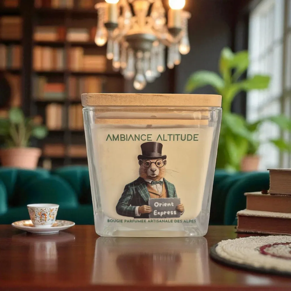 Decorative objects - Natural Scented Candle ORIENT EXPRESS - AMBIANCE ALTITUDE
