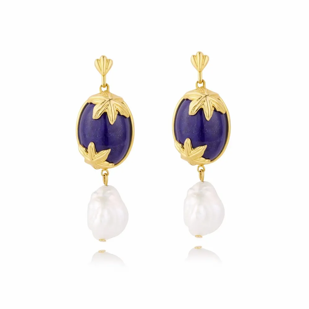 Jewelry - Garden of Eden Blue Lapis Series - ATELIER J.FB FRANCE