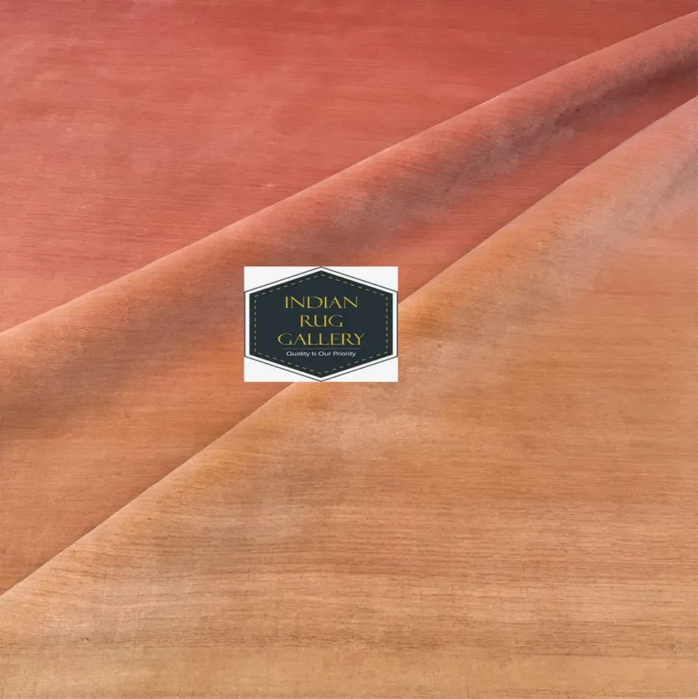 Unique pieces - Sunrise to Sunset Ombre Rainbow Handwoven Custom Rug Designers Studios - INDIAN RUG GALLERY