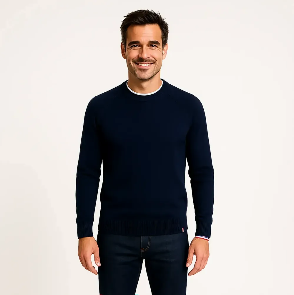 Apparel - Pierre Sweater - Round Neck - Merino Wool - SAINTE ARMURE
