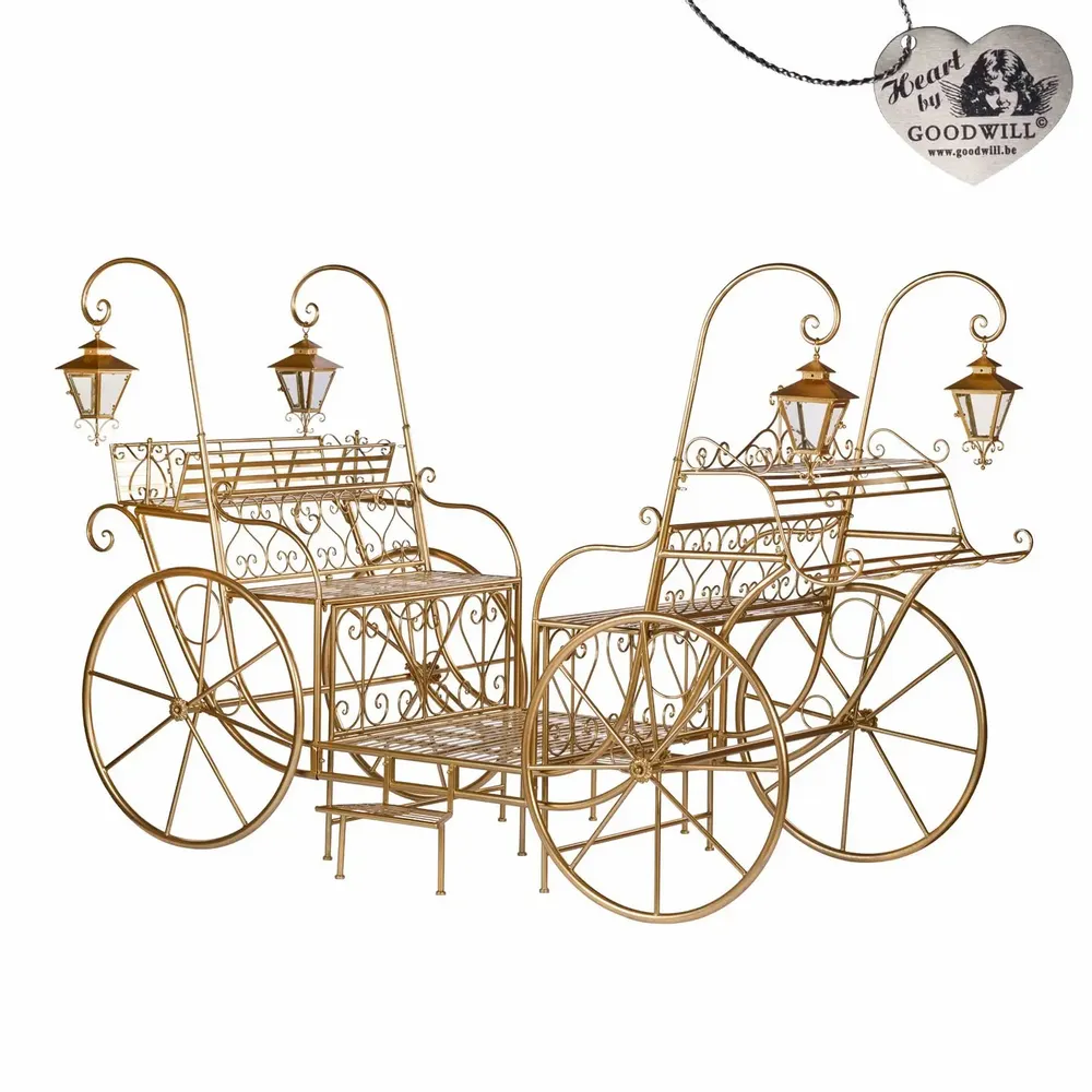 Autres décorations de Noël - GOLDEN CARRIAGE DISPLAY - GOODWILL M