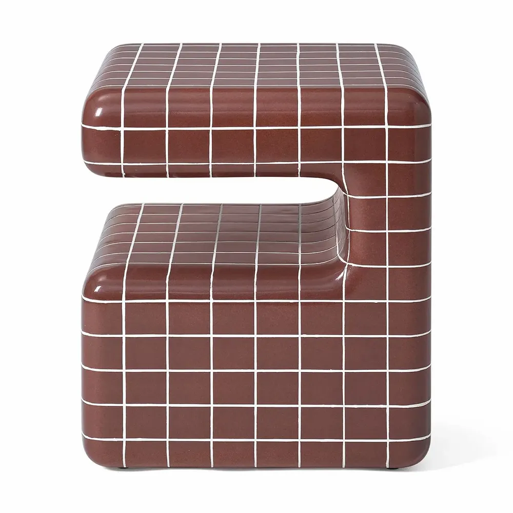 Tables de nuit - Takamu Side Table Timber Grid - JESPER HOME