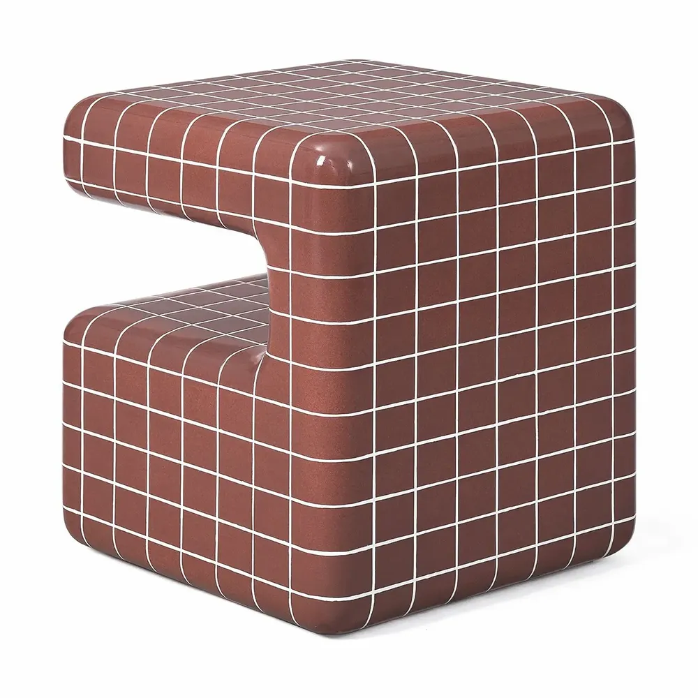 Tables de nuit - Takamu Side Table Timber Grid - JESPER HOME