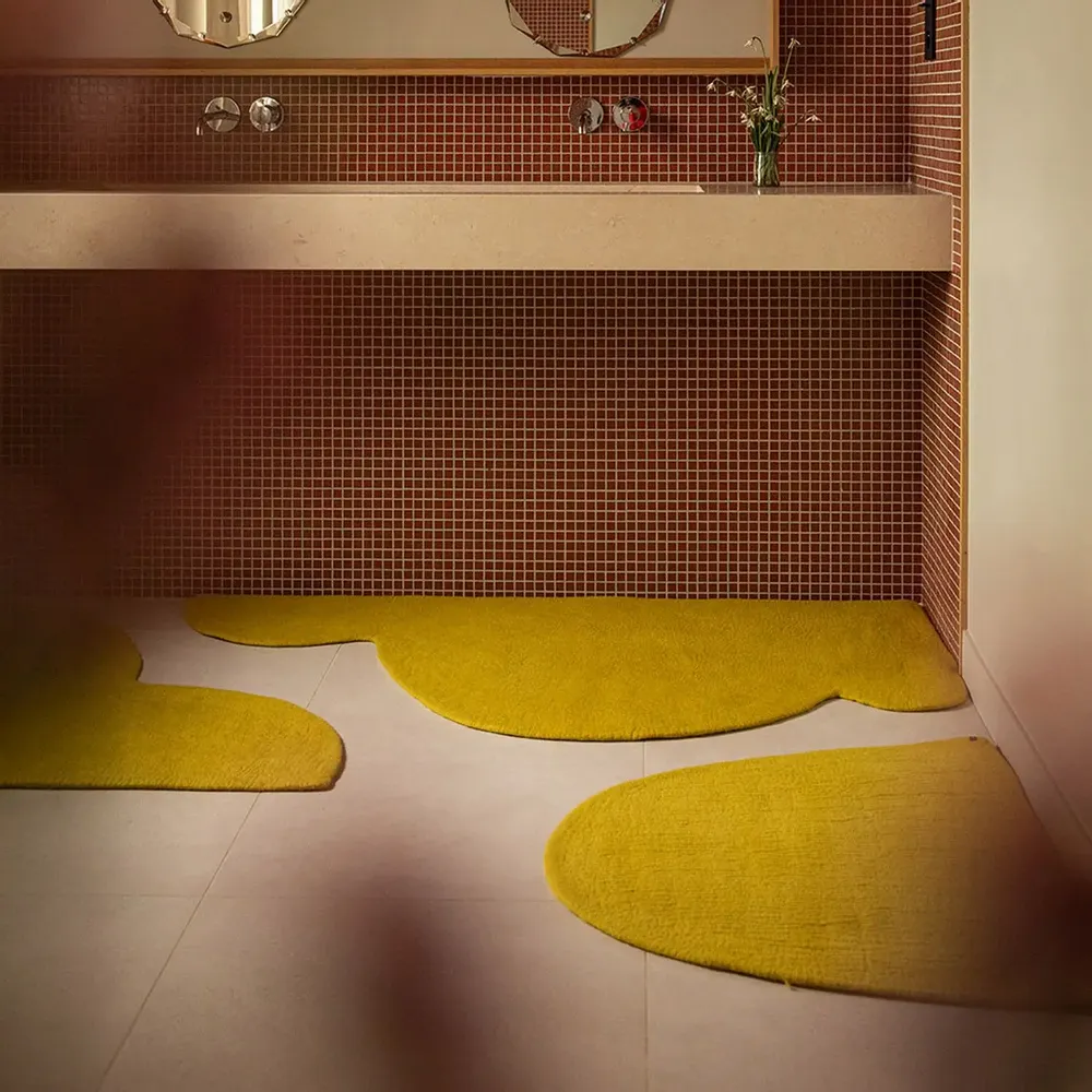Tapis - TAPIS ARTISANAUX EN FEUTRE - MUSKHANE
