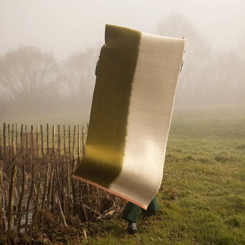 Tapis - TAPIS ARTISANAUX EN FEUTRE - MUSKHANE