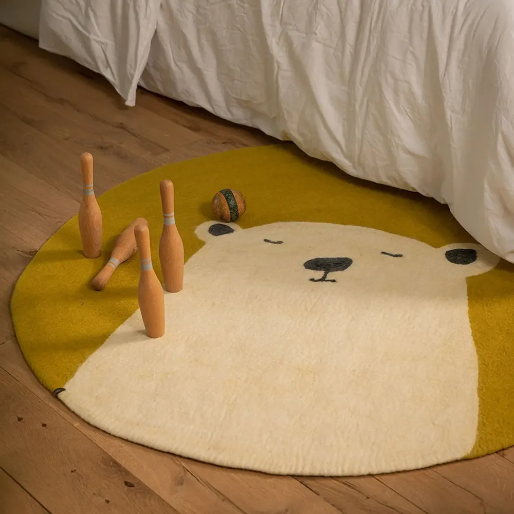Tapis - TAPIS ARTISANAUX EN FEUTRE - MUSKHANE