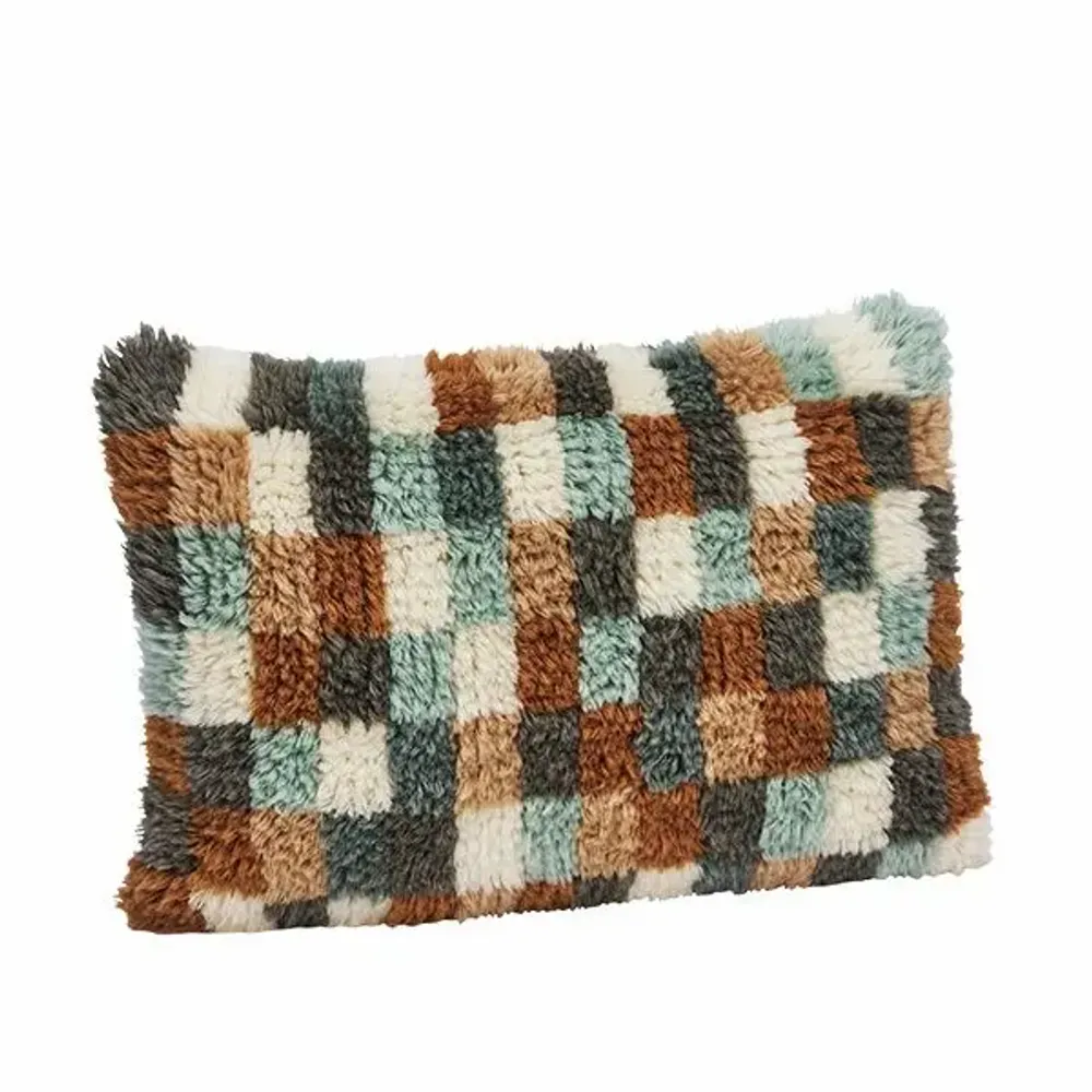 Comforters and pillows - Hand woven wool cushion cover - MADAM STOLTZ