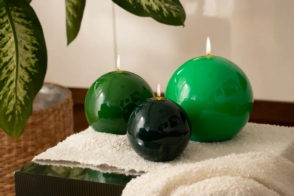 Objets de décoration - Bougie boule Meloria - Classique - GRAZIANI