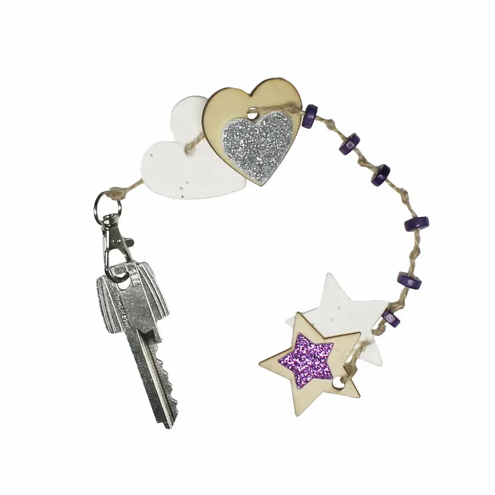 Loisirs créatifs pour enfant - Perles en bois - Rondelles colorées perles en bois - Rondelles coloré - LOOLIPO