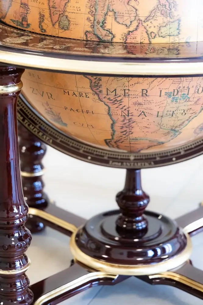 Chariots pour restaurants - Afrodite Bar Globe - ZOFFOLI MAPPAMONDI