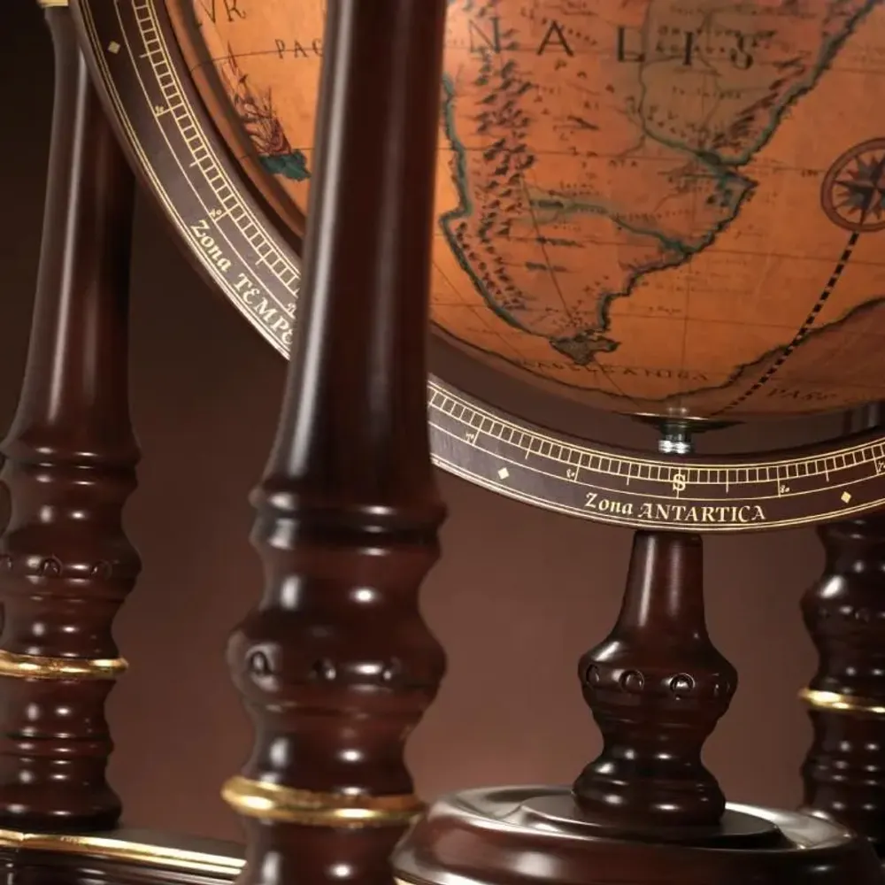 Chariots pour restaurants - Afrodite Bar Globe - ZOFFOLI MAPPAMONDI