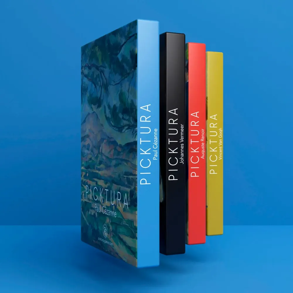 Children's games - PICKTURA Collection |Cézanne, Van Gogh, Renoir, Vermeer - PICKTURA GAMES